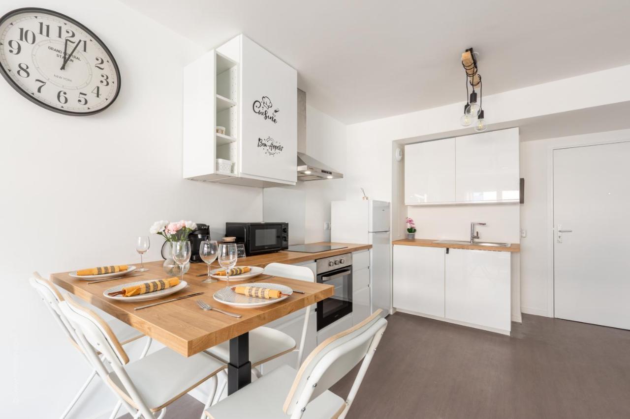 The Sunshine- Appart Cosy Proche Paris-Disney Avec Parking Prive Dans Residence Meaux Exterior photo