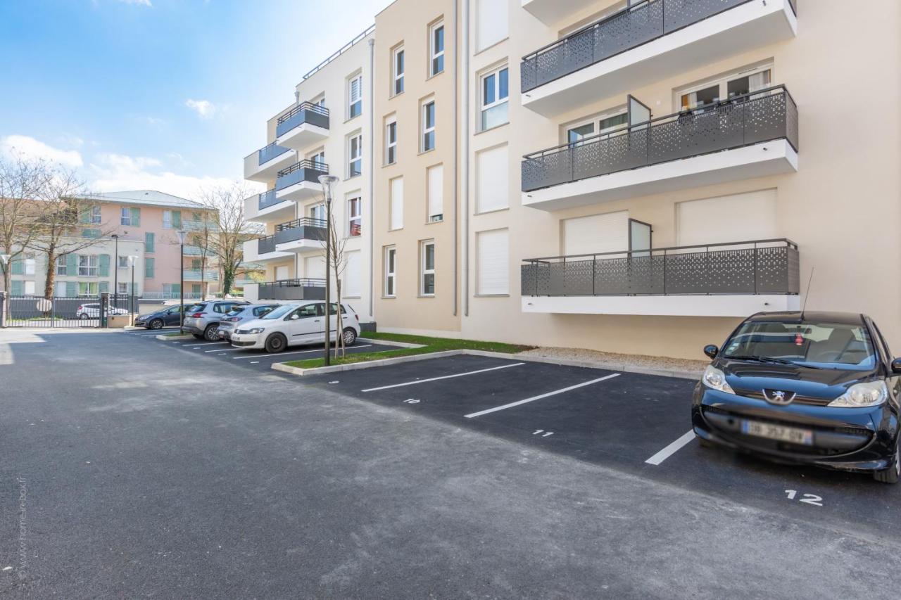 The Sunshine- Appart Cosy Proche Paris-Disney Avec Parking Prive Dans Residence Meaux Exterior photo